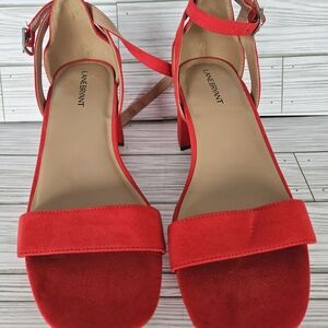 Lane Bryant Red Women's Sandals